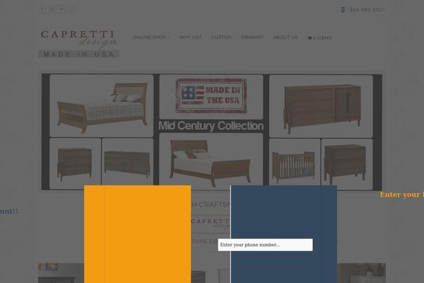 Regency theme site design template sample