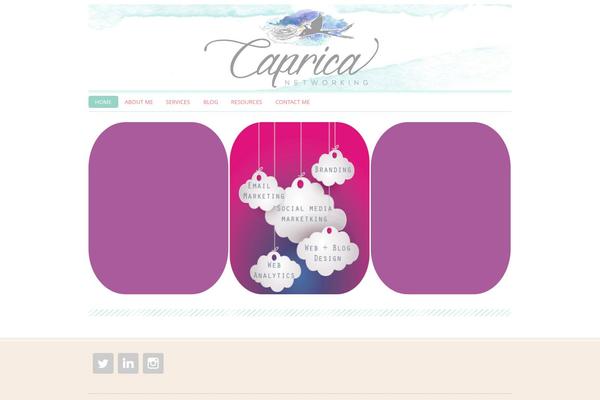 capricanetworking.com site used Chamomile