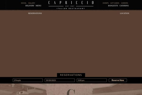 Webdiner theme site design template sample