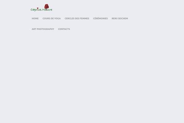 capricedelanature.com site used Yoga-fit