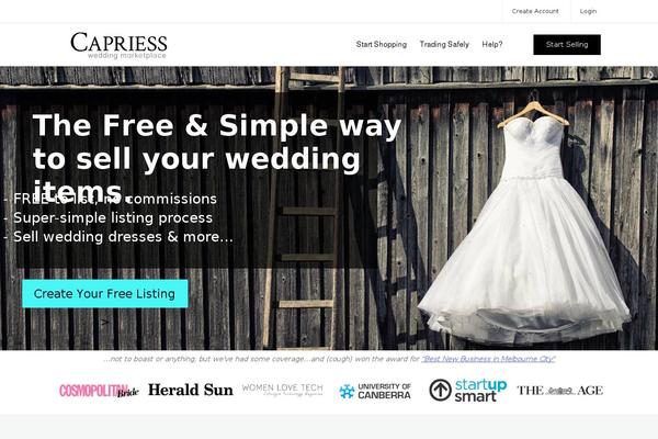 capriess.com.au site used Classifier