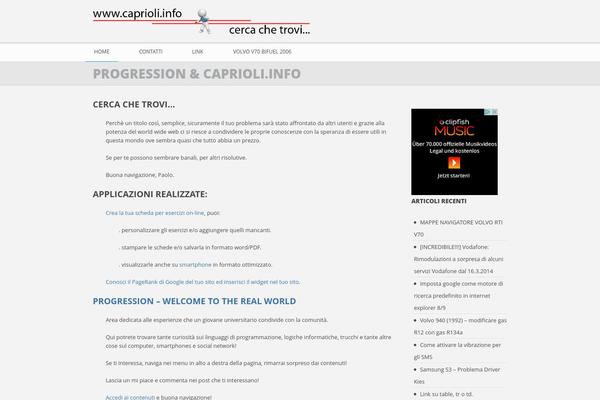 Circles theme site design template sample