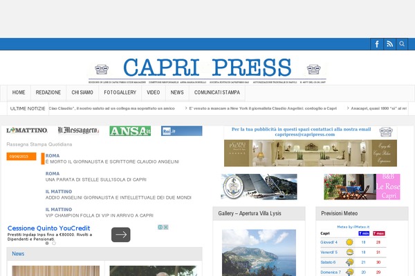 Multinews theme site design template sample