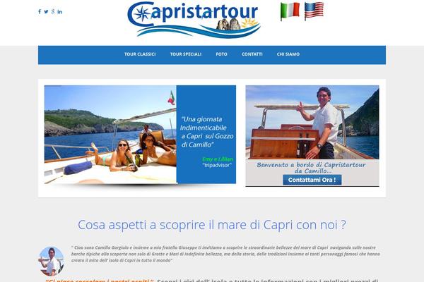 Magellan theme site design template sample