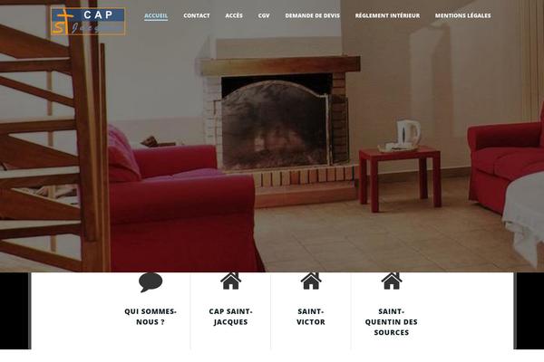 Colibri WP theme site design template sample