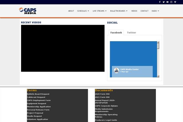 Site using Events Manager plugin