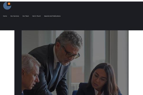 Frontline theme site design template sample