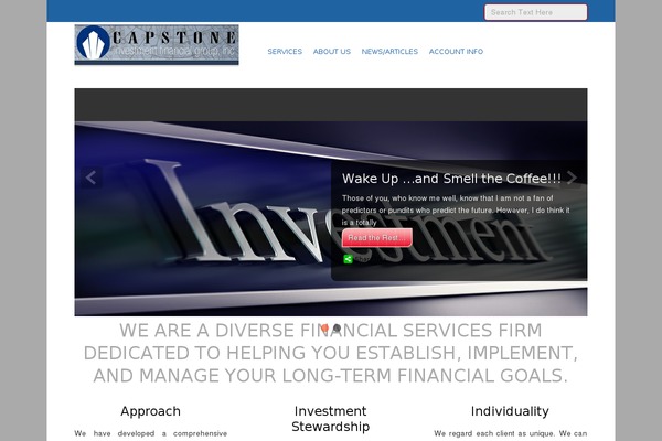Small Business theme site design template sample