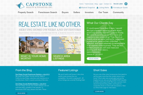 capstonerealtycorp.com site used Capstone