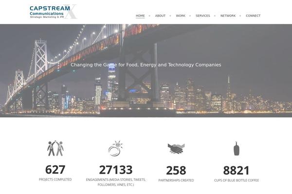 Site using Responsive Full Width Background Slider plugin