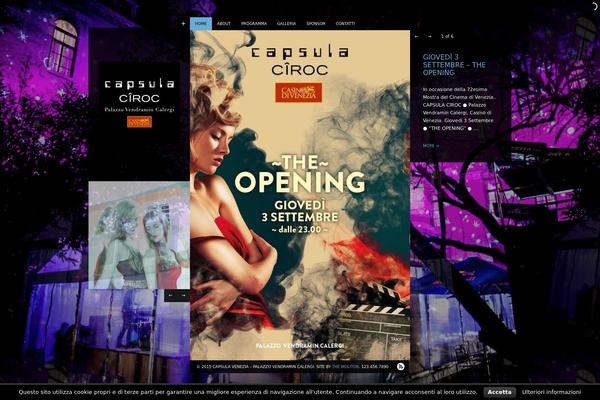 Wpnocturnal theme site design template sample