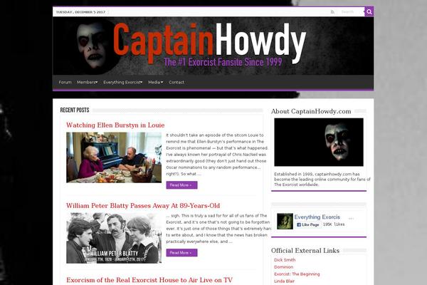 Sahifa theme site design template sample