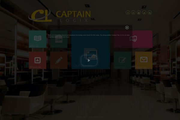 captainlogix.com site used Metrika