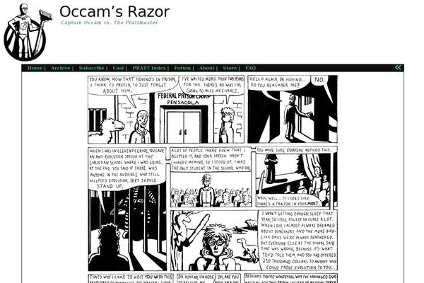 ComicPress theme site design template sample