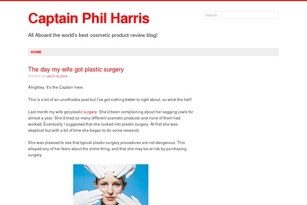 Debut theme site design template sample