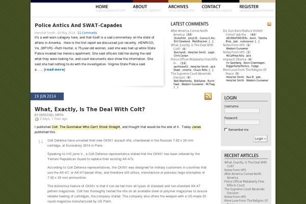 Site using Better Extended Live Archive plugin
