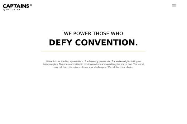 captainsofindustry.com site used Sitepoint-base