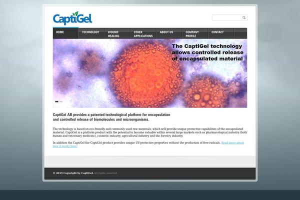 captigel.com site used Corporate