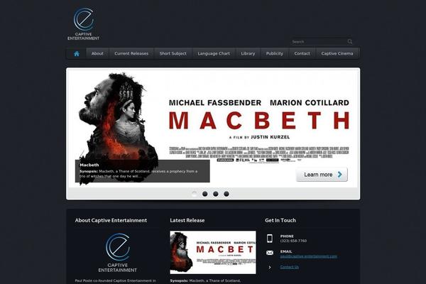 Synthetik theme site design template sample