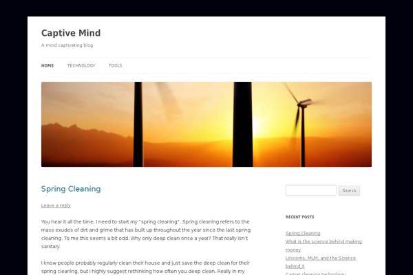 Cosmobit theme site design template sample