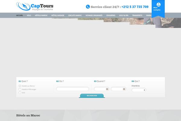 BookYourTravel theme site design template sample