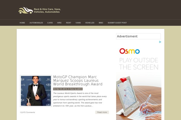 Easy Magazine theme site design template sample