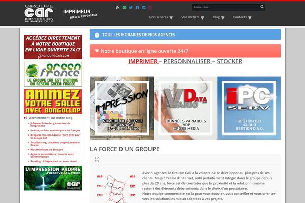 Site using Sharify Social Share Buttons plugin