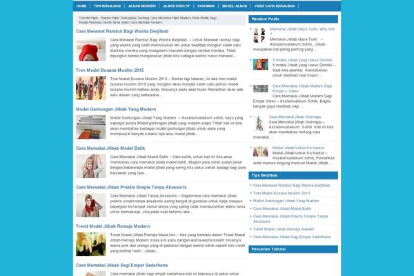 caraberjilbab.com site used Hijab