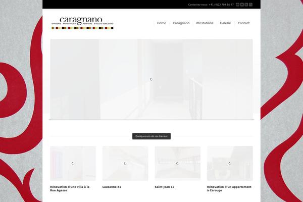 Corona theme site design template sample