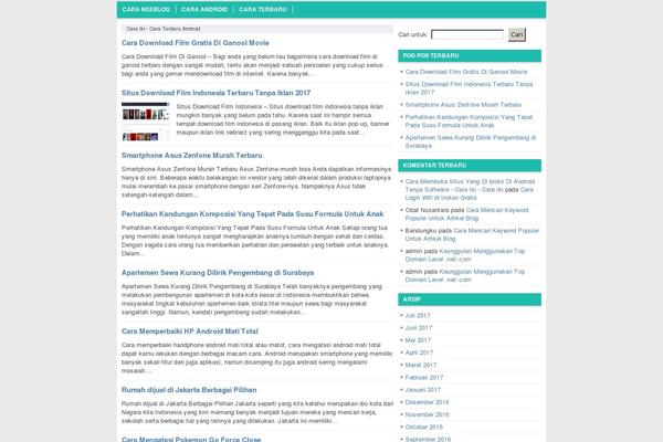 Nyeo theme site design template sample