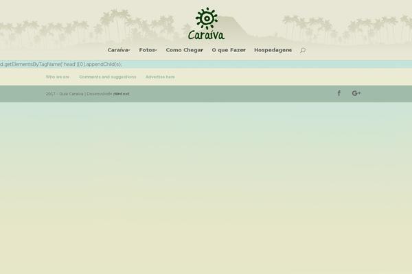caraiva.com.br site used Sintext