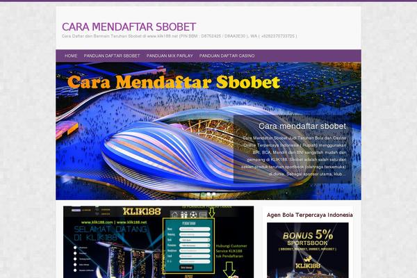 Travelify theme site design template sample