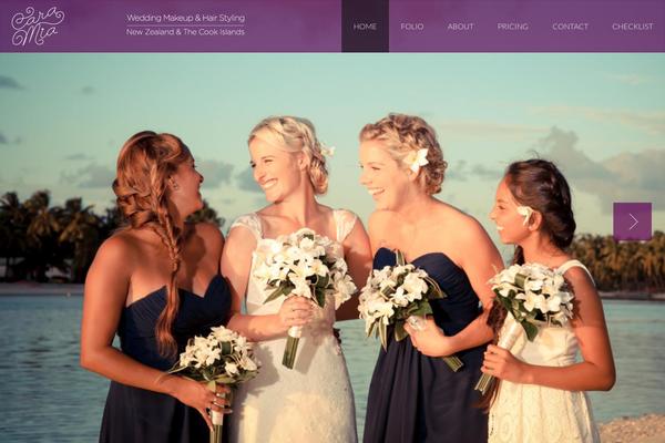 Camilla theme site design template sample