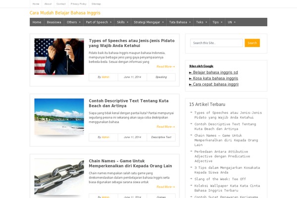 Superfast theme site design template sample