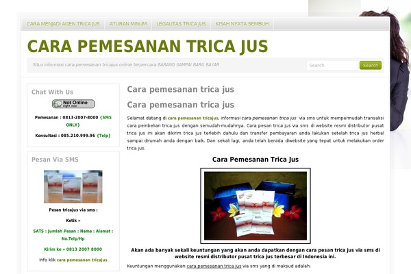 carapemesanantricajus.info site used Simplemarket