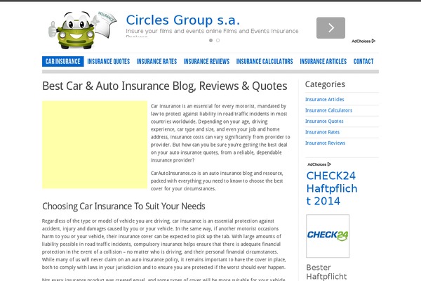 carautoinsurance.co site used Binary