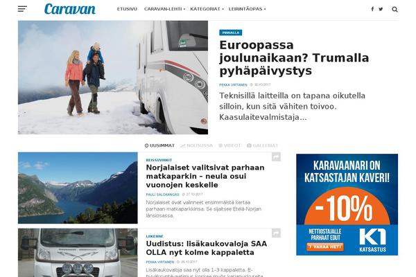 Click-mag theme site design template sample