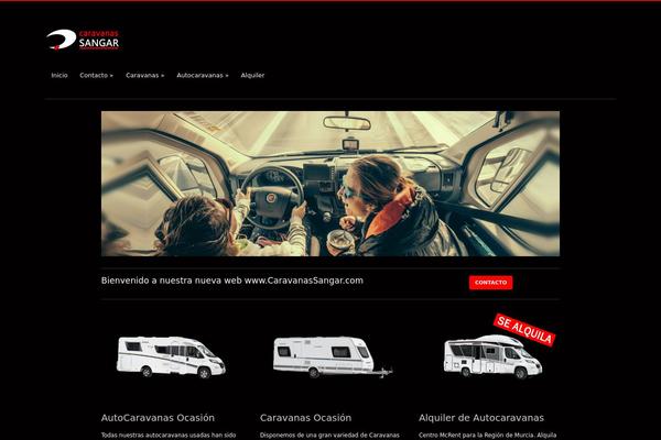 Hero theme site design template sample