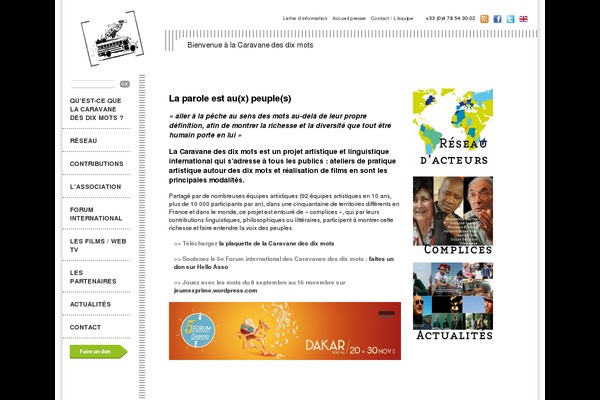 caravanedesdixmots.com site used Caravane