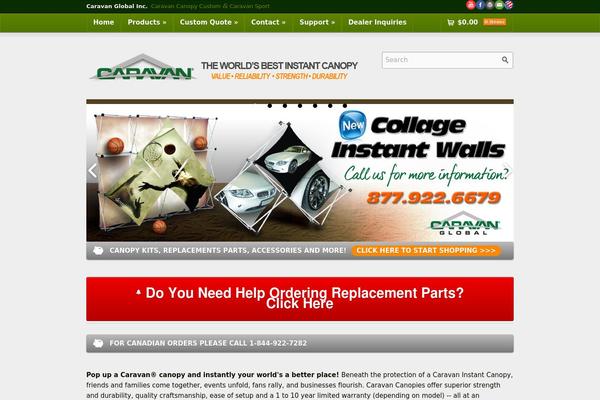 Emporium theme site design template sample