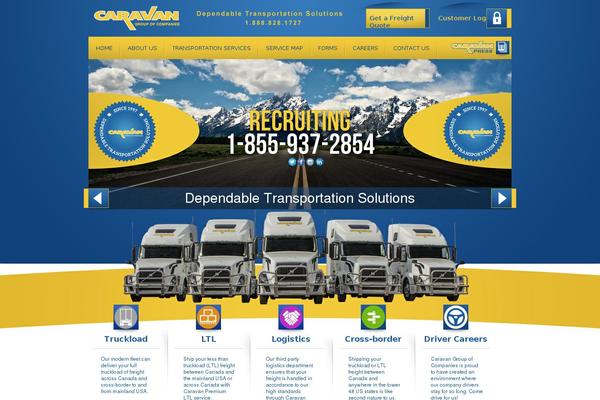 caravangroup.com site used Caravan