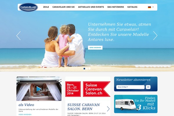 caravelair-wohnwagen.de site used Caravelair