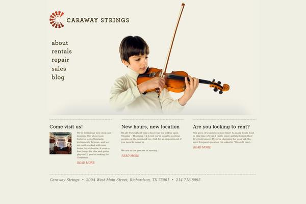 carawaystrings.com site used Cs2011