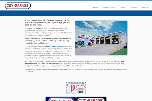 Customizr theme site design template sample