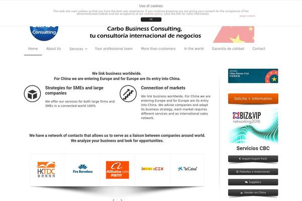 Envision theme site design template sample