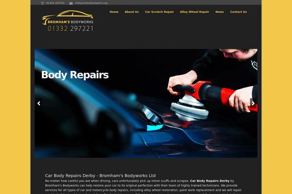Dynamo theme site design template sample