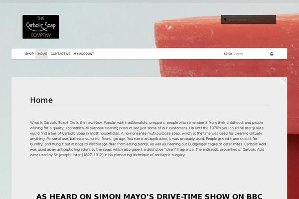 Site using Storefront Product Sharing plugin