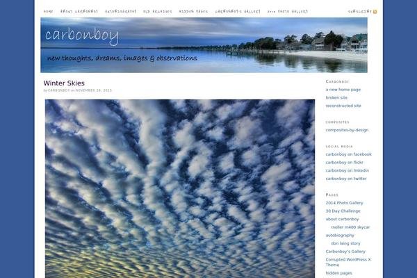 Thesis 1.8.6 theme site design template sample