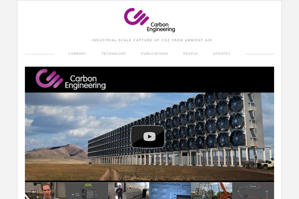 carbonengineering.com site used Carbon-engineering