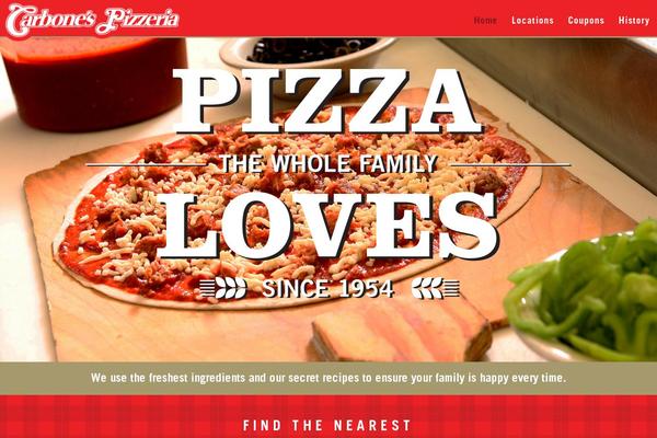 carbonespizza.net site used Carbones